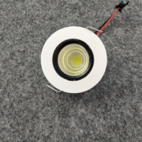Spot lumineux LED blanc encastrable avec technologie COB Bull, éclairage d'intérieur, luminaire de plafond, idéal pour un salon, un couloir ou un hôtel, 3 w5