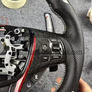 Hot New Product Carbon Fiber Perforated Leather Led <b>Wheel</b> Fit for Honda Acura Tlx Car Steering <b>Wheel</b> - Product Image 6