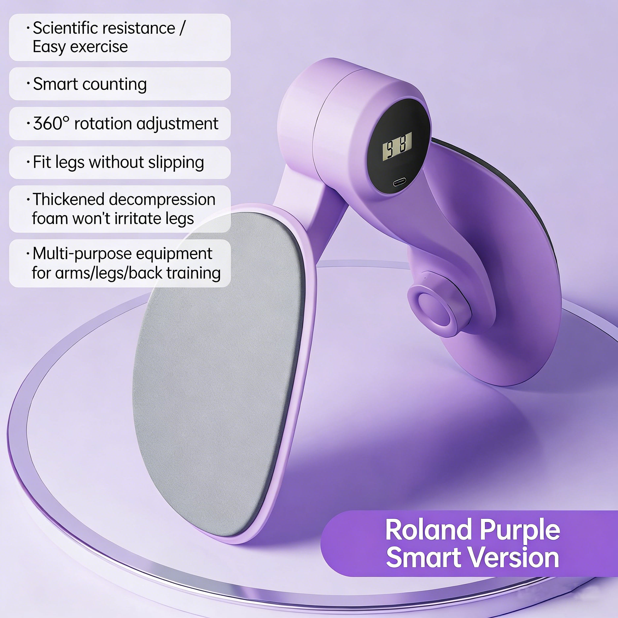 [Foam counting model] Purple