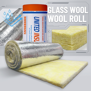 Laine de verre en rouleau pour <span class=keywords><strong>isolation</strong></span> thermique des bâtiments métalliques en Australie, norme R3 AS 4859.1, meilleure vente - Product Image 1