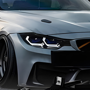 Para <span class=keywords><strong>BMW</strong></span> Serie 3 F30 F35 320i 325i 330i 2013-2019 LED Auto faros montaje actualización láser estilo proyector lente Accesorios - Product Image 5