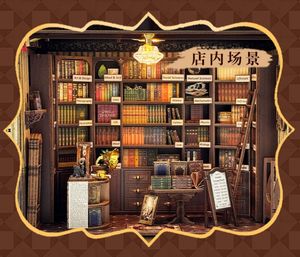2025 nueva llegada <span class=keywords><strong>Hogwarts</strong></span> librería 3D DIY <span class=keywords><strong>casa</strong></span> <span class=keywords><strong>de</strong></span> muñecas DIY libro Nook sujetalibros regalo envuelto hecho a mano <span class=keywords><strong>casa</strong></span> <span class=keywords><strong>de</strong></span> muñecas <span class=keywords><strong>de</strong></span> madera decorativa - Product Image 4