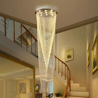 Lustres de luxe sur mesure pour la décoration intérieure, luminaires pour hall d'hôtel, escalier, salle de banquet, lustre de plafond