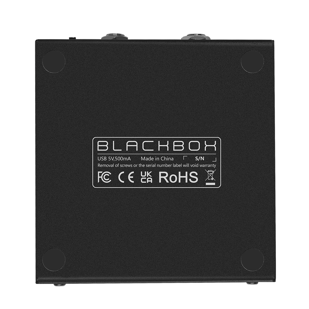 M-VAVE BLACKBOXギターマルチエフェクトペダルオーディオ