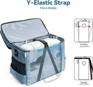 Bolsa de mano de muestra gratuita con bolsa de almacenamiento para herramientas de costura y tejido y inserto de varilla de tracción para viajes al aire libre - Product Image 6