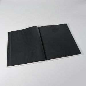 Voorraad Bruiloft Eco-Vriendelijke Romantische Stijl 48-Pocket Fotoalbum Clear View Inserts Verwijderbare Pp Covers Zwarte Achtergrond Draagbaar - Product Image 3