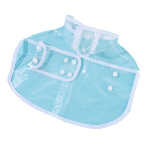 Hot-selling pet supplies: Waterproof raincoat for dogs and cats, transparent rain <b>poncho</b> for Teddy and Corgi dogs, small to - Product Image 5