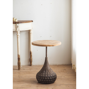 <span class=keywords><strong>โต๊ะ</strong></span>กาแฟรูปทรงศิลปะทรงกลมสไตล์วินเทจย้อนยุคเรียบง่ายเพื่อทำให้ทั้ง<span class=keywords><strong>โต๊ะ</strong></span>กาแฟ<span class=keywords><strong>เก่า</strong></span> - Product Image 5