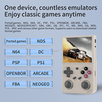 Konsol Game Genggam Sistem Linux Layar 3.5 Inci G350 64G, Pemutar Game Saku, Pemutar Konsol Game Retro