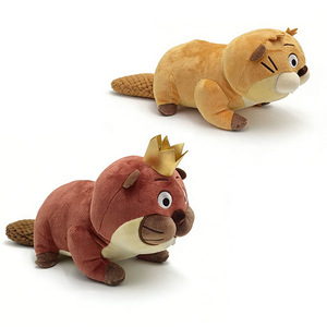 Peluche HoppersPlush Beaver Transformation Project, jouet en peluche pour enfants de 2 à 4 ans, unisexe, rembourrage en coton PP - Product Image 1