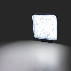 48W Stainless Steel Bracket Square White and Yellow Car <b>LED</b> <b>WORK</b> <b>LIGHT</b> - Product Image 5