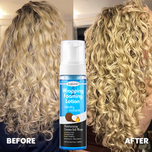 <span class=keywords><strong>Mousse</strong></span> <span class=keywords><strong>hydratante</strong></span> et lissante pour <span class=keywords><strong>cheveux</strong></span>, enrichie en lotion enveloppante légère et volumisante - Product Image 6