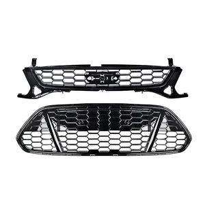 Grille de pare-chocs avant StarNav pour Zhisheng MK4 2011-2013, couvercle supérieur et inférieur en nid d'abeille, garniture de carrosserie extérieure - Product Image 6