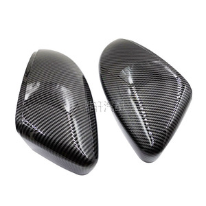 Coque de rétroviseur en fibre de carbone pour Volkswagen Golf 6 Bora Passat Touran, ensemble complet - Product Image 2