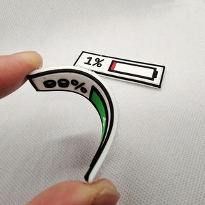 Parche Táctico de Tela de Lona 3D con Adhesivo de Goma de Alta Calidad, Resistente a la Decoloración, con Gancho y Bucle, Lentejuelas con Indicador de Carga 1% 99% - Product Image 3