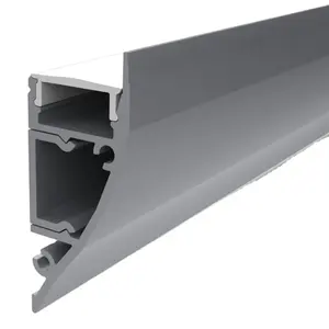 Architrave Profilo In Alluminio Canali per la Striscia PRINCIPALE (1m 2m)