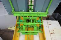 Transplanteur de riz manuel à deux rangs, haute productivité, 18 kg, pour l'agriculture rizicole à petite échelle