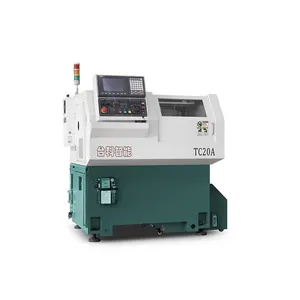 TC20 Less than 20mm processing stick metal medium size cnc milling machine cnc automated lathe bench top lathe machine for metal