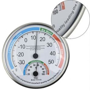 Thermomètre d'intérieur à aiguille, jauge de température domestique, mural, pour serre, sans batterie - Product Image 5