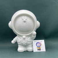 Prêt à peindre DIY modèle bonhomme de neige tirelire Noël bonhomme de neige tirelire