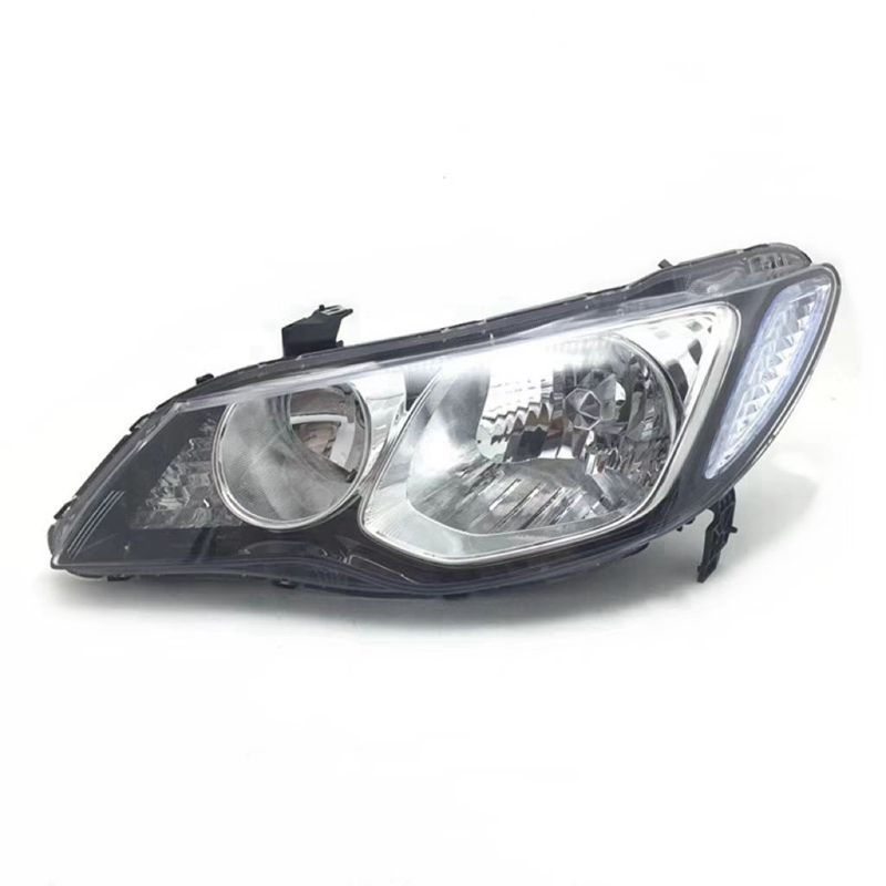 Hot Sale Auto Parts Car Headlight Halogen Headlamp For Foreign Type Honda Civic 2006-2011