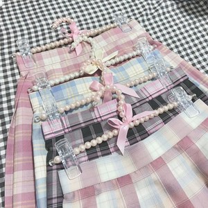 Atacado elegante pérola <span class=keywords><strong>Pet</strong></span> roupas cabides Mini pérolas coloridas cabide com clipes - Product Image 3