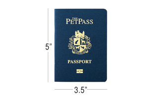 Copertina personalizzata porta passaporto con foto per gatti portafoglio da viaggio per animali domestici amanti del cane regalo commemorativo per la perdita del gatto ricordo stampa del passaporto del cane - Product Image 2