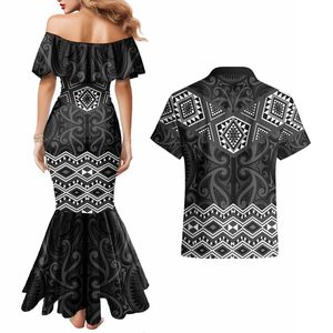Nuevo Conjunto de <span class=keywords><strong>Ropa</strong></span> a Juego para Parejas con Diseño Fiji, <span class=keywords><strong>Ropa</strong></span> Elegante para Mujer y Camisa Hawaiana - Product Image 2