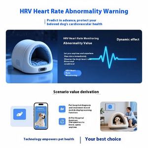 Cama Inteligente para Perros con Monitorización de Salud, Rastreador de Sueño y Emociones HRV, Sofá Lavable para Perros Pequeños, Medianos y Grandes, Uso Doméstico - Product Image 3