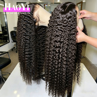 Peluca de Cabello Humano con Ondas Sueltas de 40-42 Pulgadas, Peluca Frontal de Encaje HD 13x6, Ondas Profundas Sueltas Brasileñas, Pelucas Rizadas con Encaje Frontal para Mujer