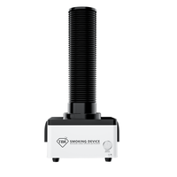 Extracteur de fumée de soudure de bureau mini TBK-638 avec cœur PLC, lumière LED et purificateur de fumée à 4 couches pour la réparation