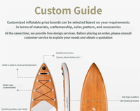 Planche à pagaie gonflable en PVC d'usine, couleur et design personnalisés, accessoires écologiques, portable, unisexe, planche de surf SUP pour adultes