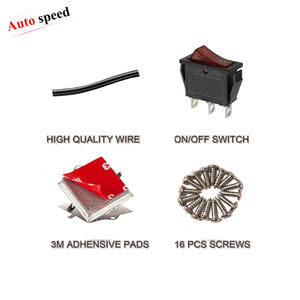 8PCS LED Camion Pickup Lit Lumières Kit, 48 LEDs Camion Cargo Pickup Lit Éclairage Kit avec Interrupteur pour Chevy <span class=keywords><strong>Silverado</strong></span> - Product Image 5