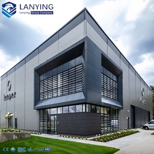 Entrepôt préfabriqué économique, structure en acier préfabriquée, entrepôt en acier - Product Image 1