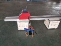 Machine de découpe plasma CNC industrielle en acier inoxydable avec plaque métallique et source d'alimentation 120A, certifiée CE