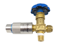 Connecteur de remplissage de gaz industriel série CZ G5/8 240 bars avec loquet de sécurité anti-détachement à connexion rapide pour station de remplissage de bouteilles de gaz