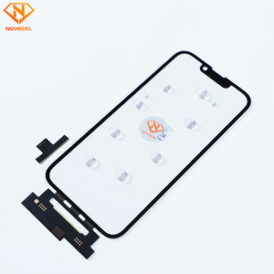 แผงสัมผัสกระจกด้านหน้าพร้อมอะไหล่กระจก OCA สำหรับ iPhone 12 12 Pro ชิ้นส่วนกระจกแบบสัมผัส - Product Image 1