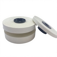 Pita Label Putih Kompatibel MAX 12mm LM-312W untuk Printer MAX LETATWIN LM-380E LM-370A Ribbon Printer 12mm*8m PT-312W CN GUA PET