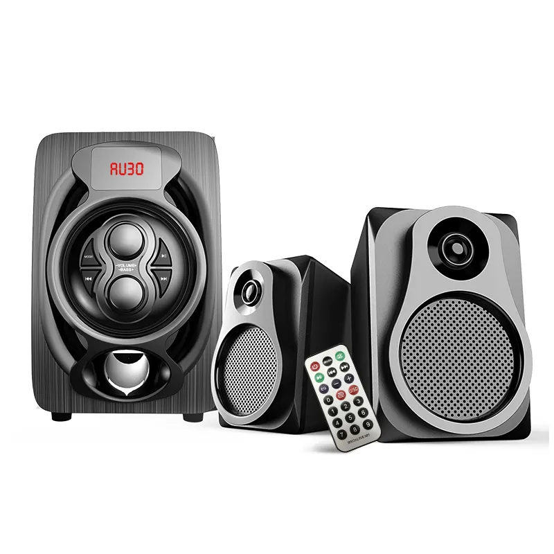 Surround Sound 2.1 CH Multimedia Musik Hifi BT Home Theater Sistem Speaker