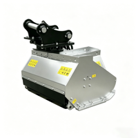 GONGMA Mini-Excavatrice Chinoise à Prix Abordable, Tondeuse à Fléaux, Engin de Construction 4-9 Tonnes, Moteur, Boîte de Vitesses, Roulement Q355B+NM500 1