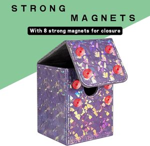 Sparkly Card Deck Box für 100 Karten Vertikale TCG Deck Box Kompatibel mit Commander MTG Magic the Gathering Cards - Product Image 3