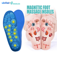 Semelles ergonomiques 99insoles pour soulager la fatigue des pieds, 11 aimants intégrés, stimulation par acupression, semelles magnétiques d'acupression