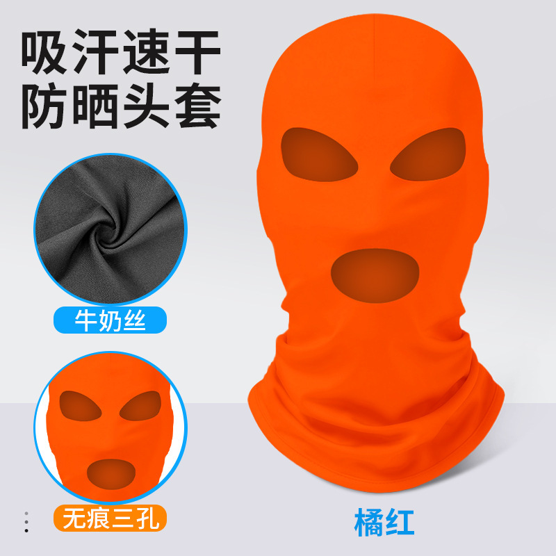 Gorro naranja rojizo [tres agujeros]