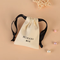 Sacs-cadeaux en toile personnalisés avec cordon de serrage pour mariages fêtes d'anniversaire et affichage de bijoux-Sacs de faveur d'art artisanal de bricolage Style lin de Hesse