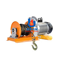 Treuil électrique à chaîne PA 500KG 25M, outil de levage en fer 220V 230V étanche IP65 pour travaux de construction, grues, bateaux, câbles en acier