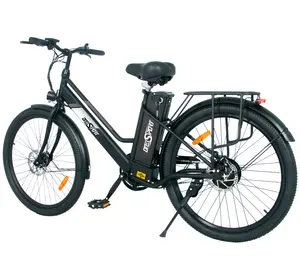 Custom 2023 New Cheap 26-inch 350w 36v Brushless Electric Eco-friendly Bike 500w Electric Mountain Bike Shop Selling Well