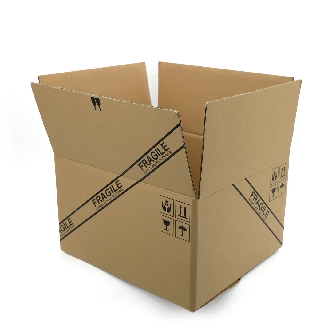 Wholesale Factory Heavy Duty Double wall Single wall Recycle Corrugated Box Moving Delivery RSC Shipping Carton