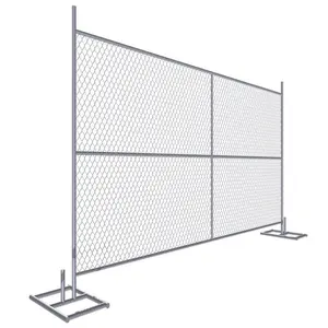 High quality welded wire MeshTemporary Fence Easy To Install Outdoor Removable Construction mesh panels