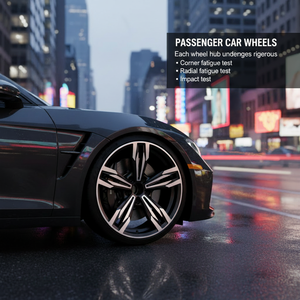 Jantes de voiture de rechange de 18 pouces en alliage forgé par flux, 5*114.3 PCD ET45, surface noire, pour véhicules de tourisme - Product Image 3