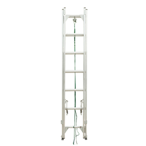 Échelle industrielle en aluminium à cordes de traction, multi-échelons, droite, vente en gros d'usine, taille personnalisée OEM - Product Image 5